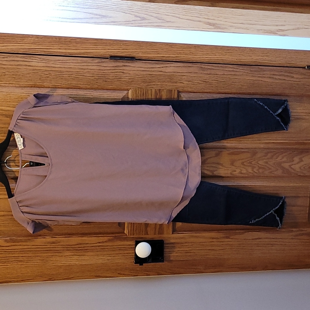Pink blouse
